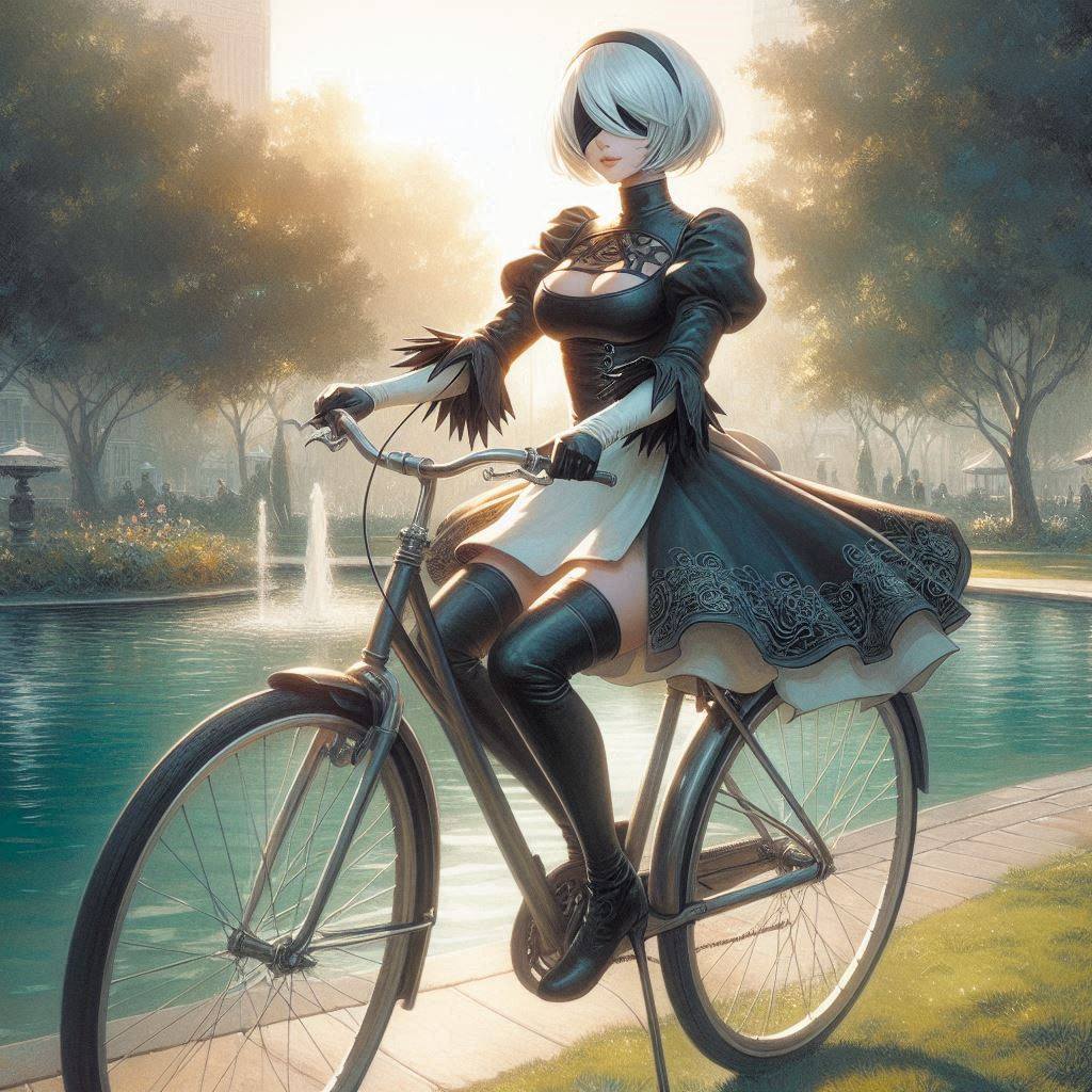 Biking