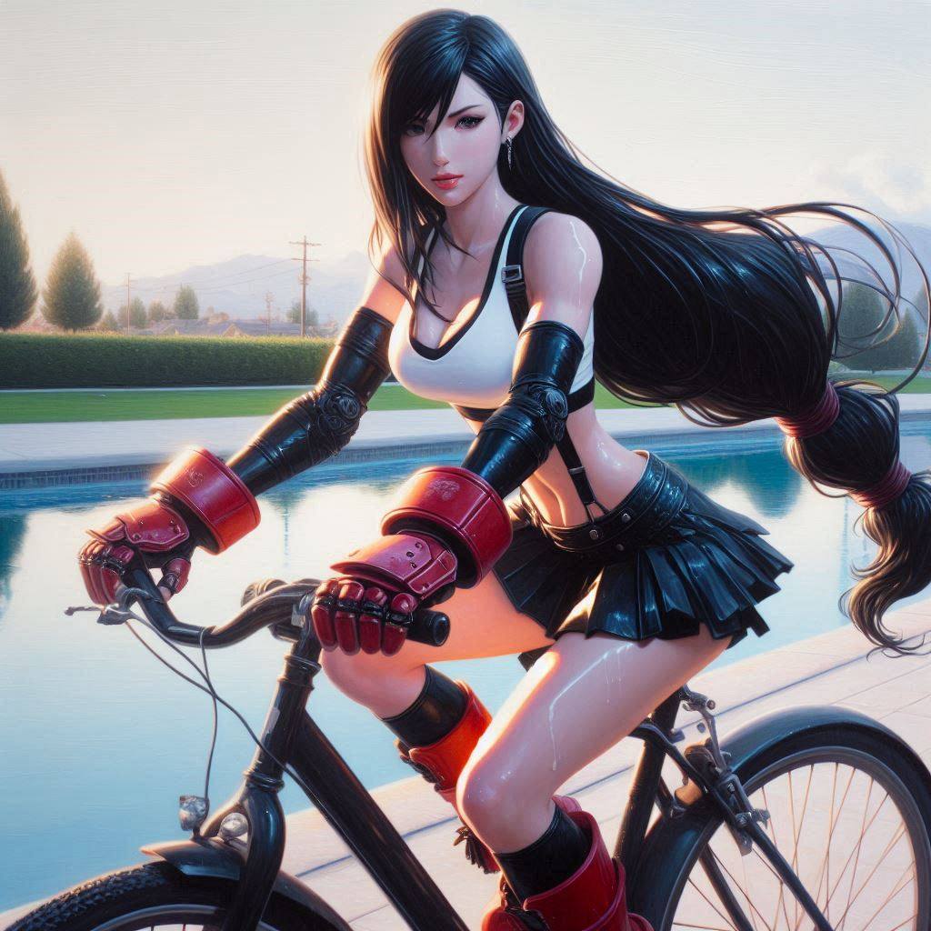Biking