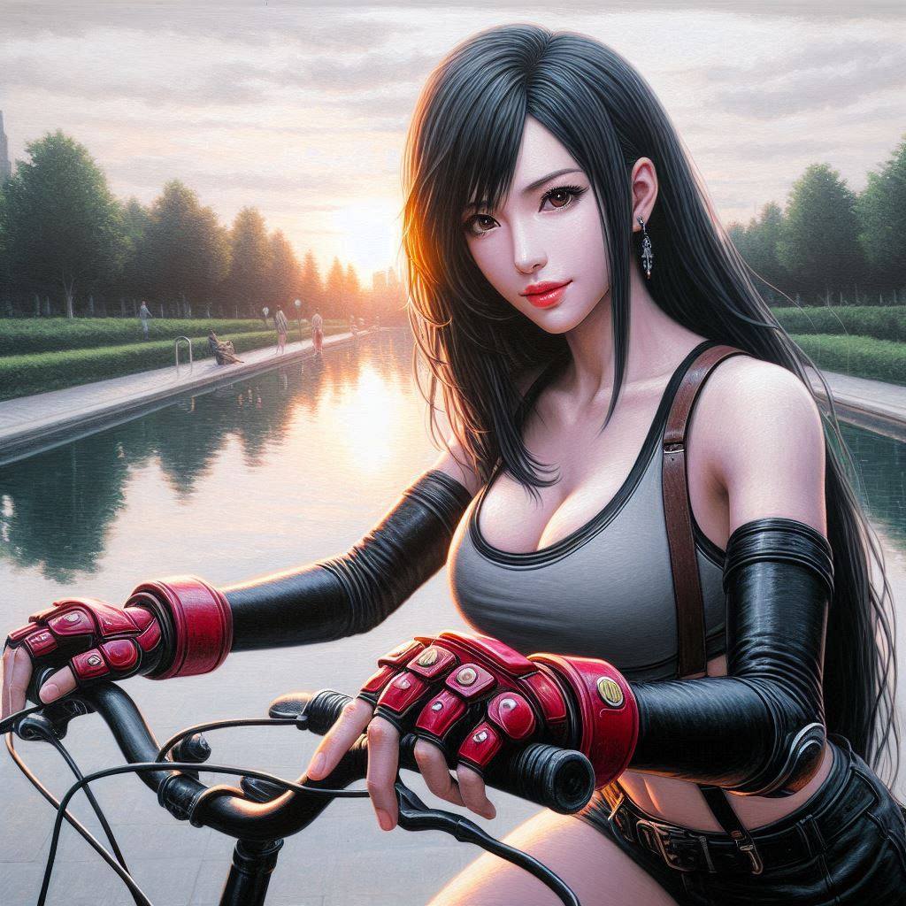 Biking