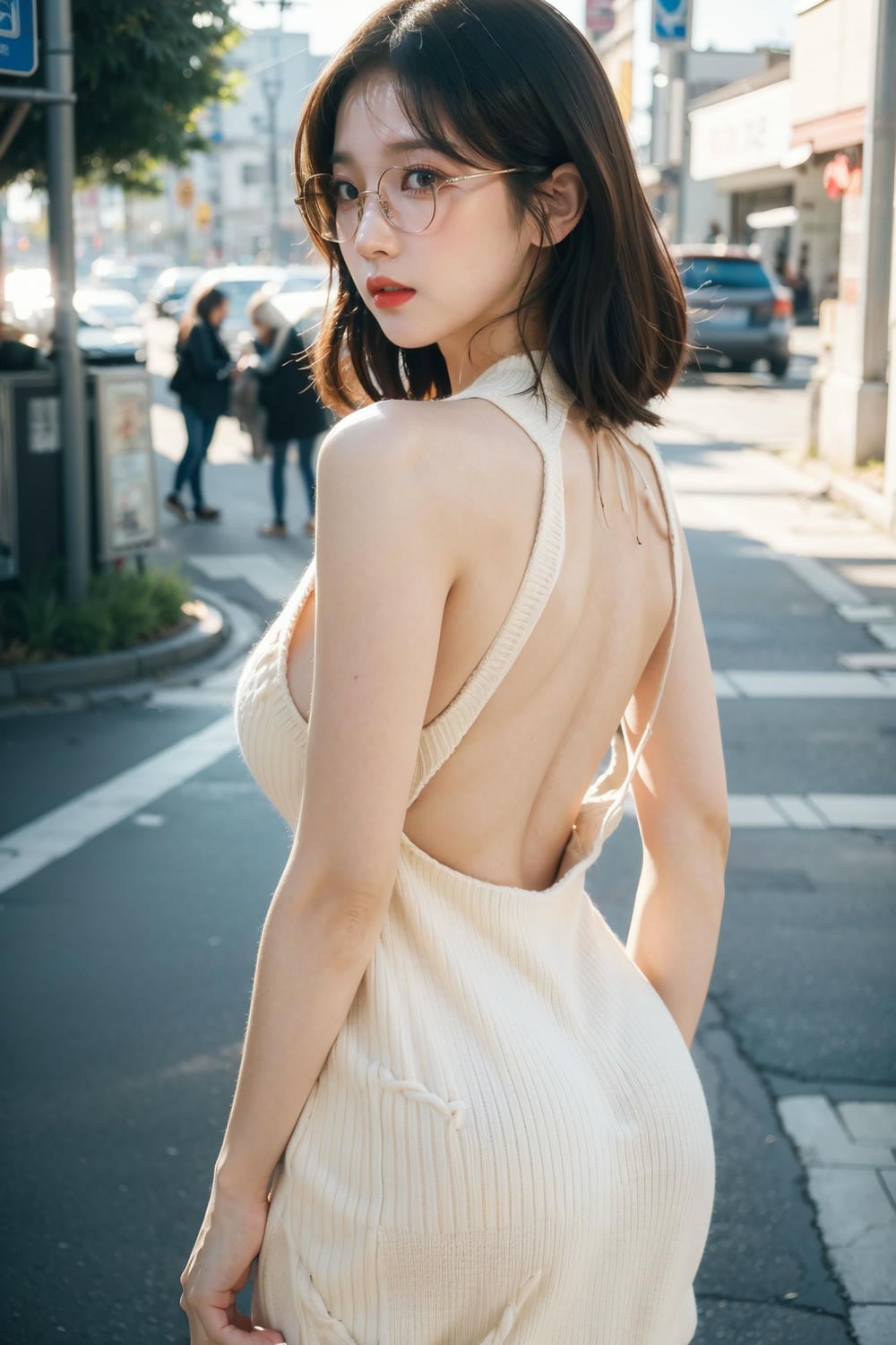 AI Beauty - Reality - 18 Banned - Spectacled Sister - 1