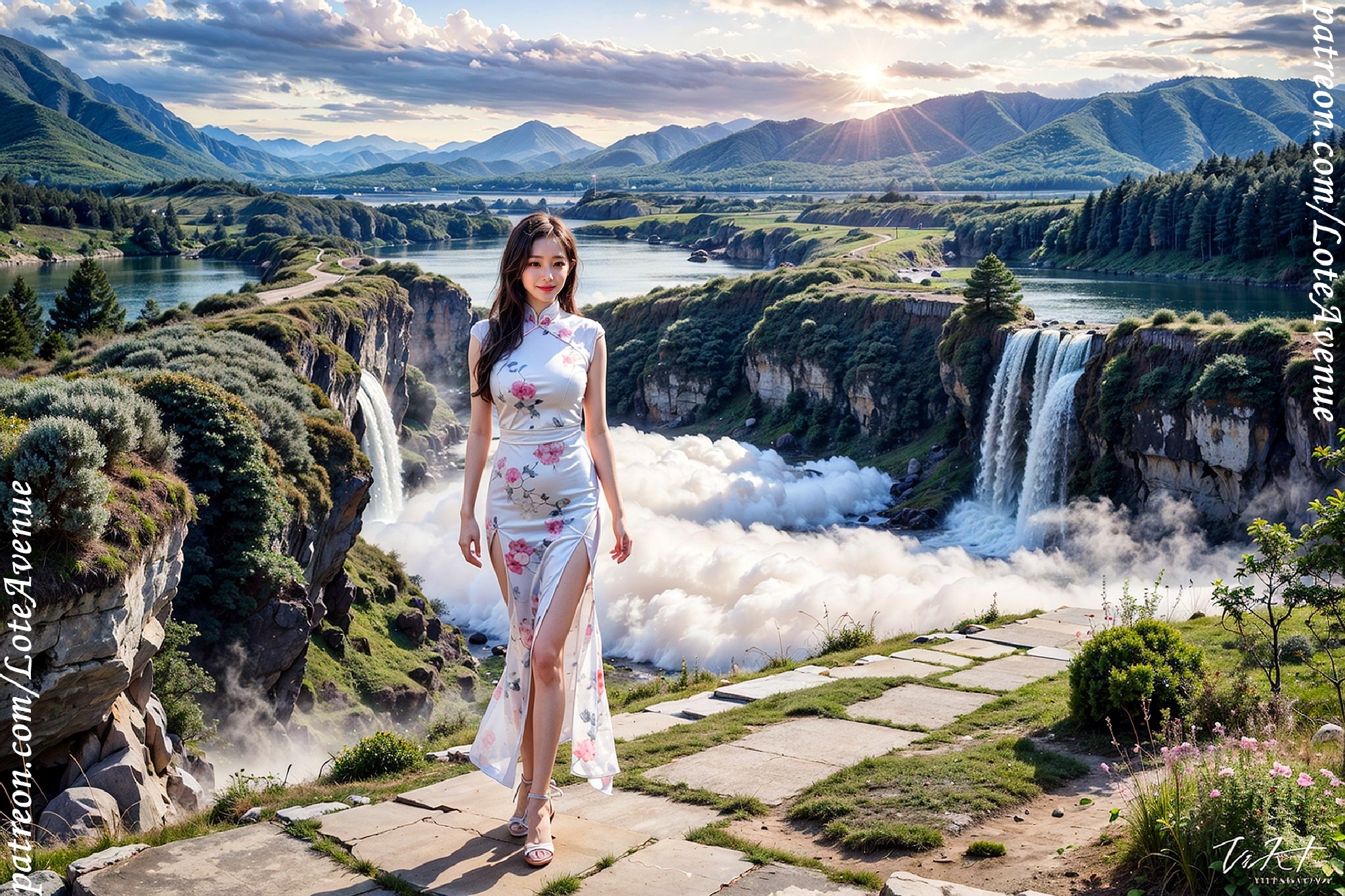 Cheongsam & Nature