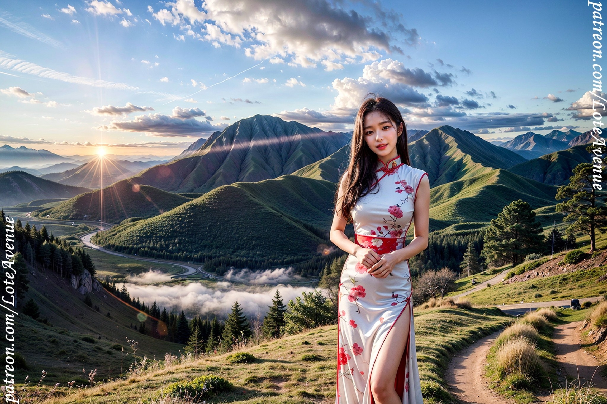 Cheongsam & Nature