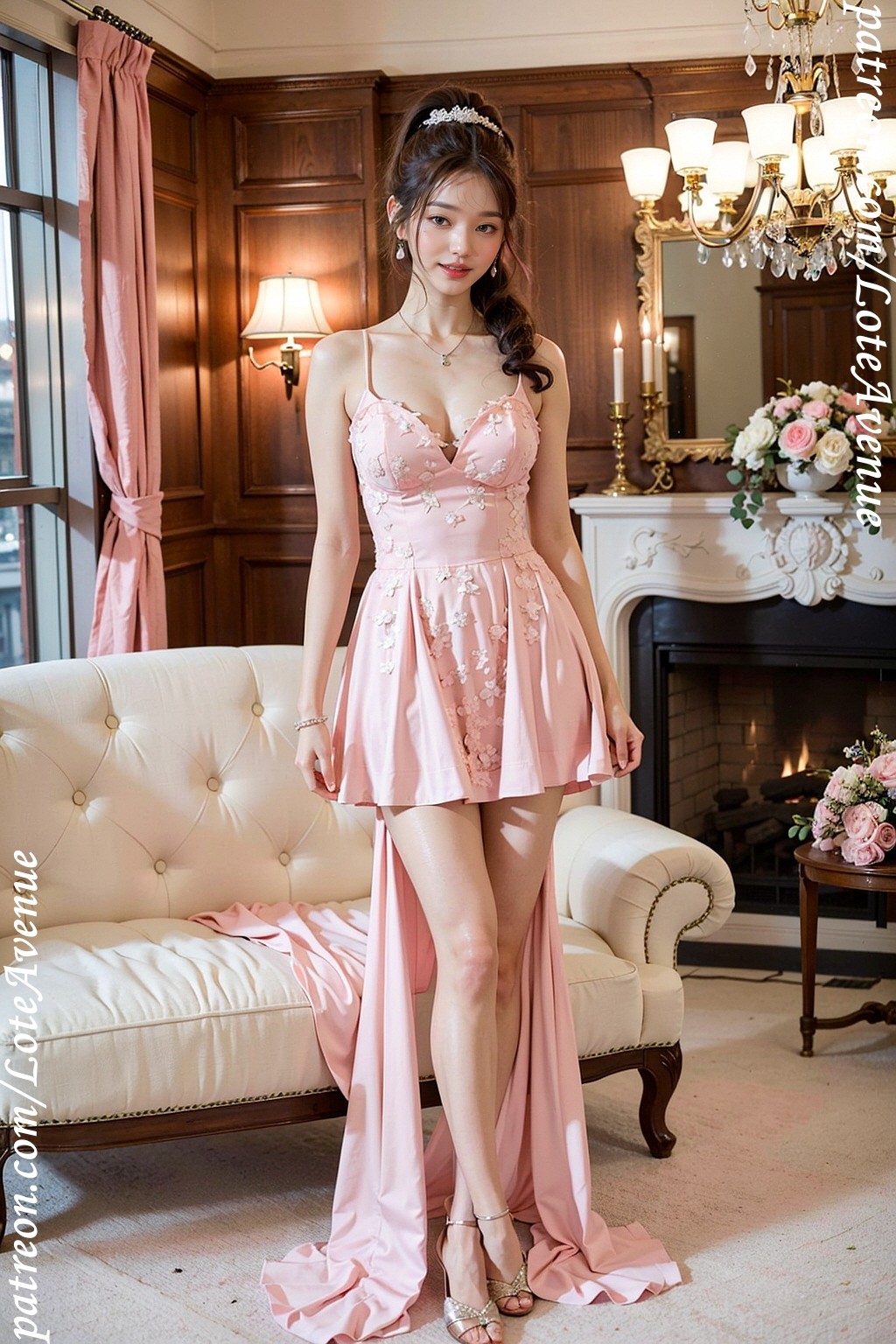 Cherry blossom. (Event) Wedding dress