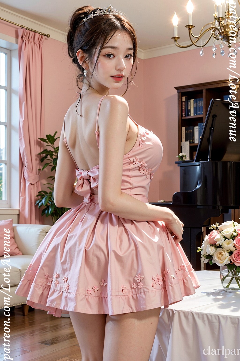 Cherry blossom. (Event) Wedding dress