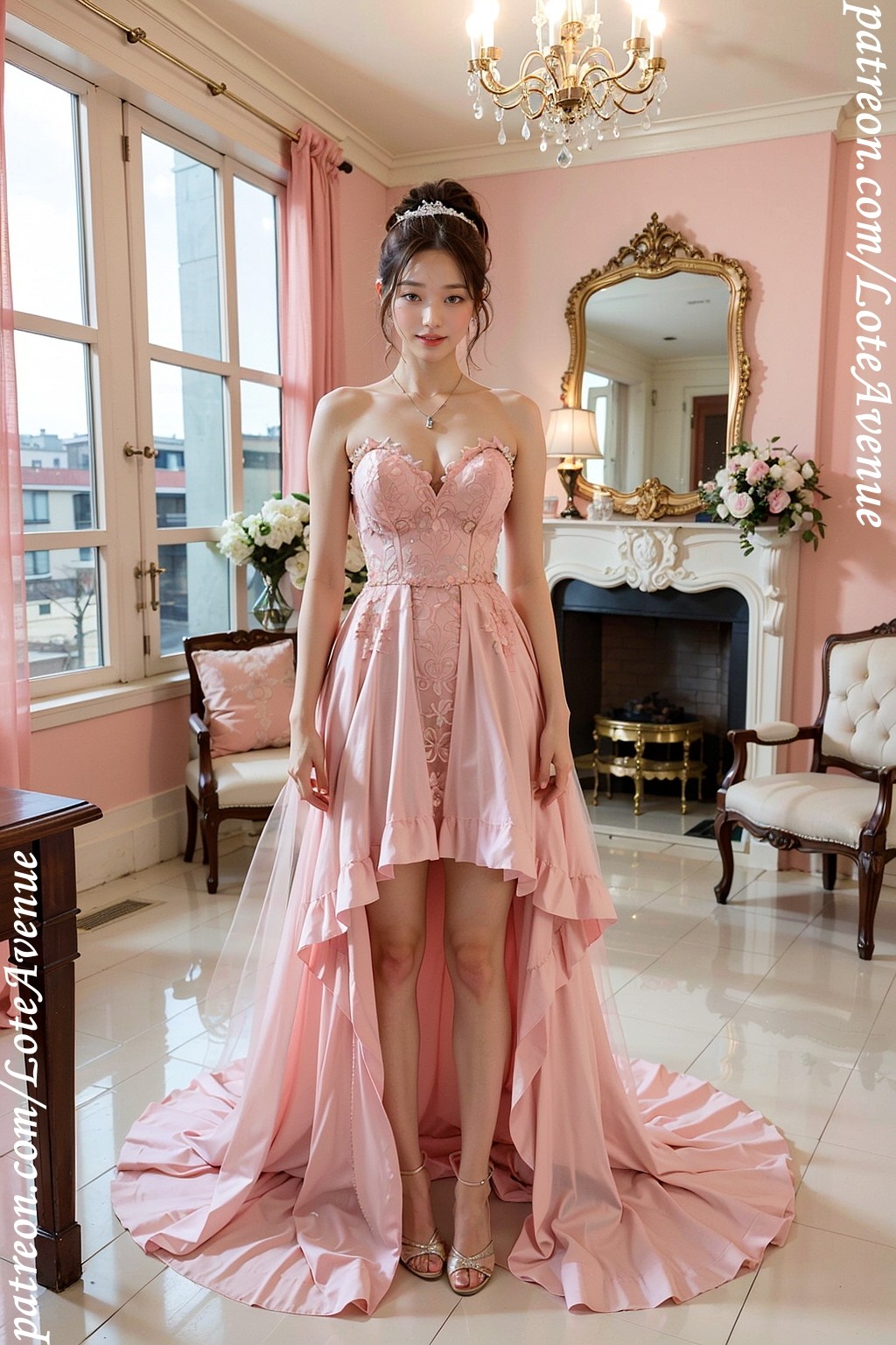 Cherry blossom. (Event) Wedding dress