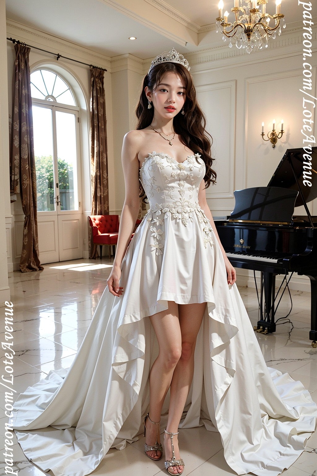 Cherry blossom. (Event) Wedding dress