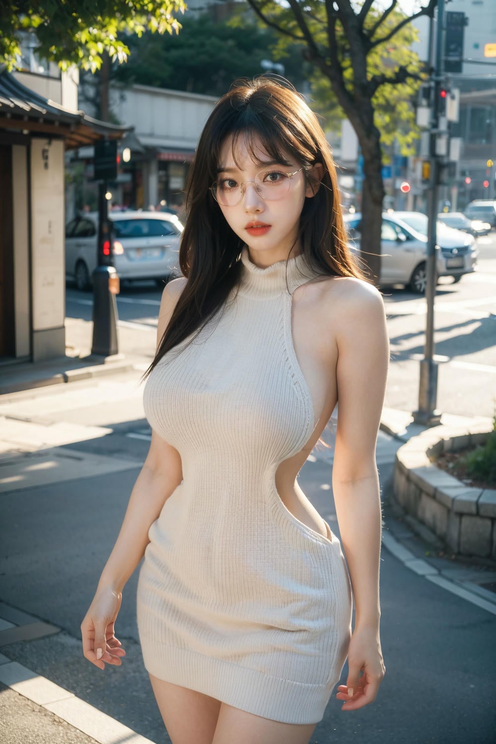 AI Beauty - Reality - 18 Forbidden - Spectacled Sister - 2