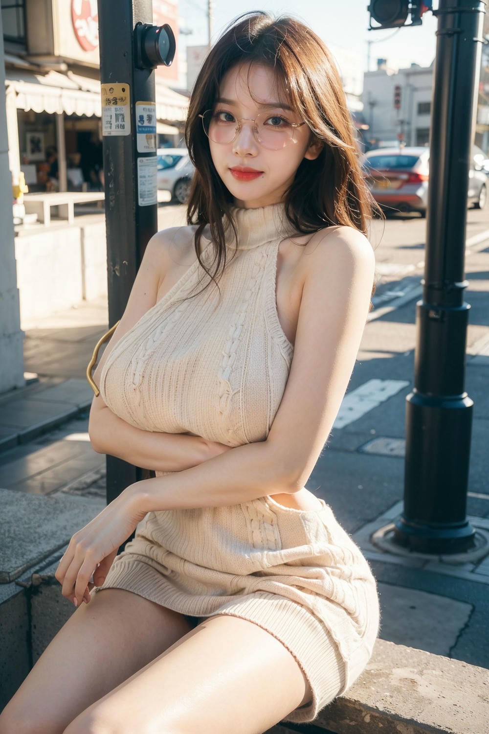 AI Beauty - Realistic - 18 Forbidden - Spectacled Sister - 3