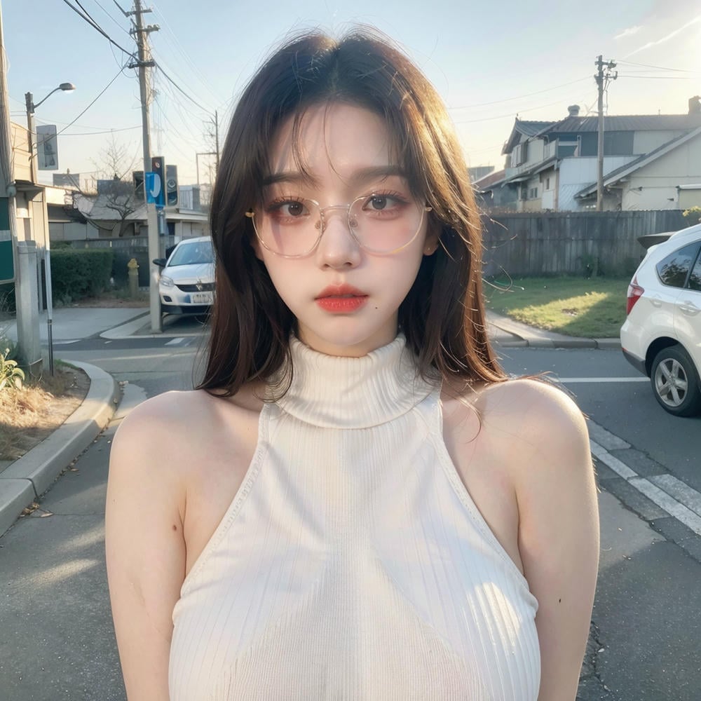 AI Beauty - Realistic - 18 Forbidden - Spectacled Sister - 3