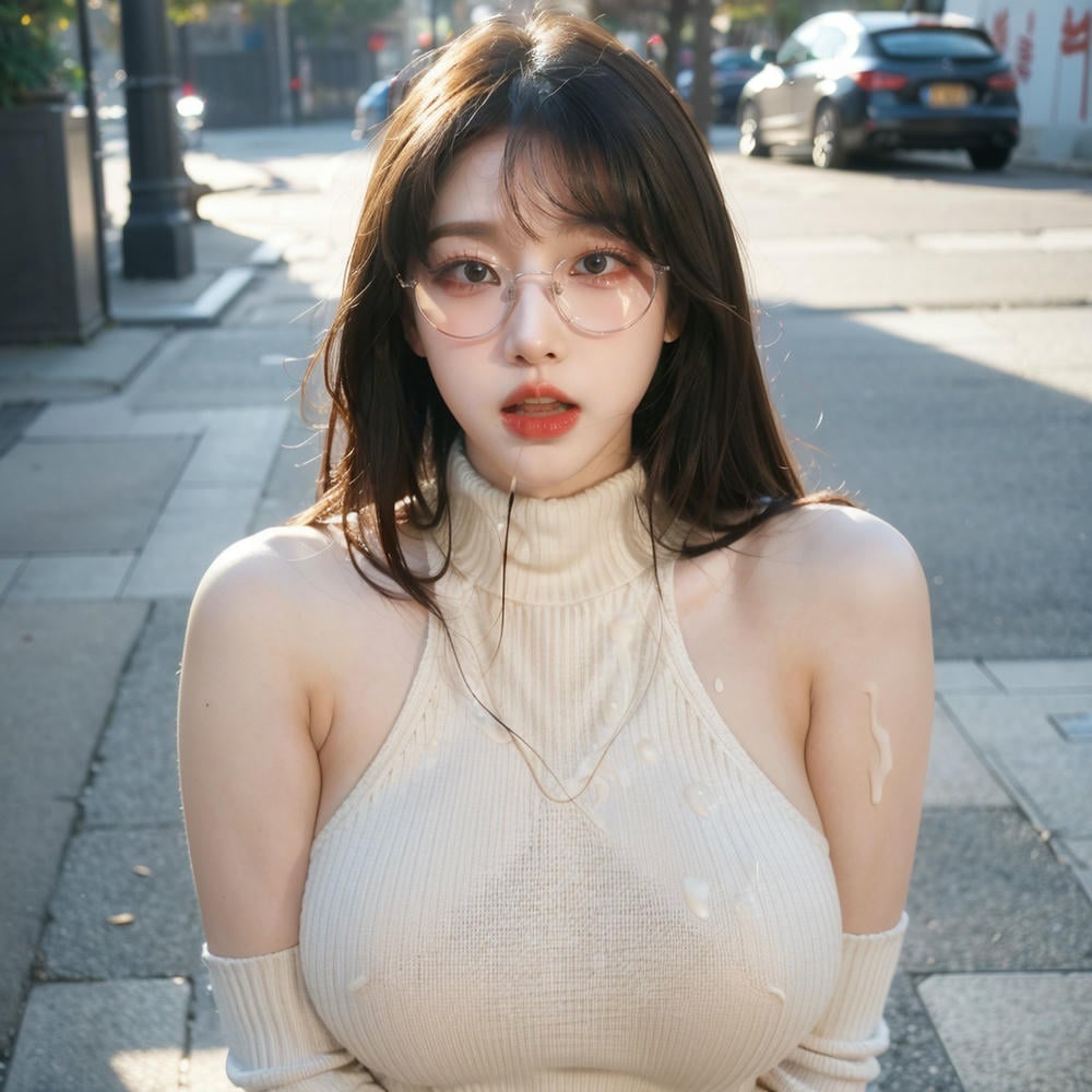 AI Beauty - Realistic - 18 Forbidden - Spectacled Sister - 3