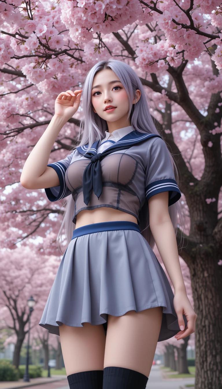When the cherry blossoms bloom