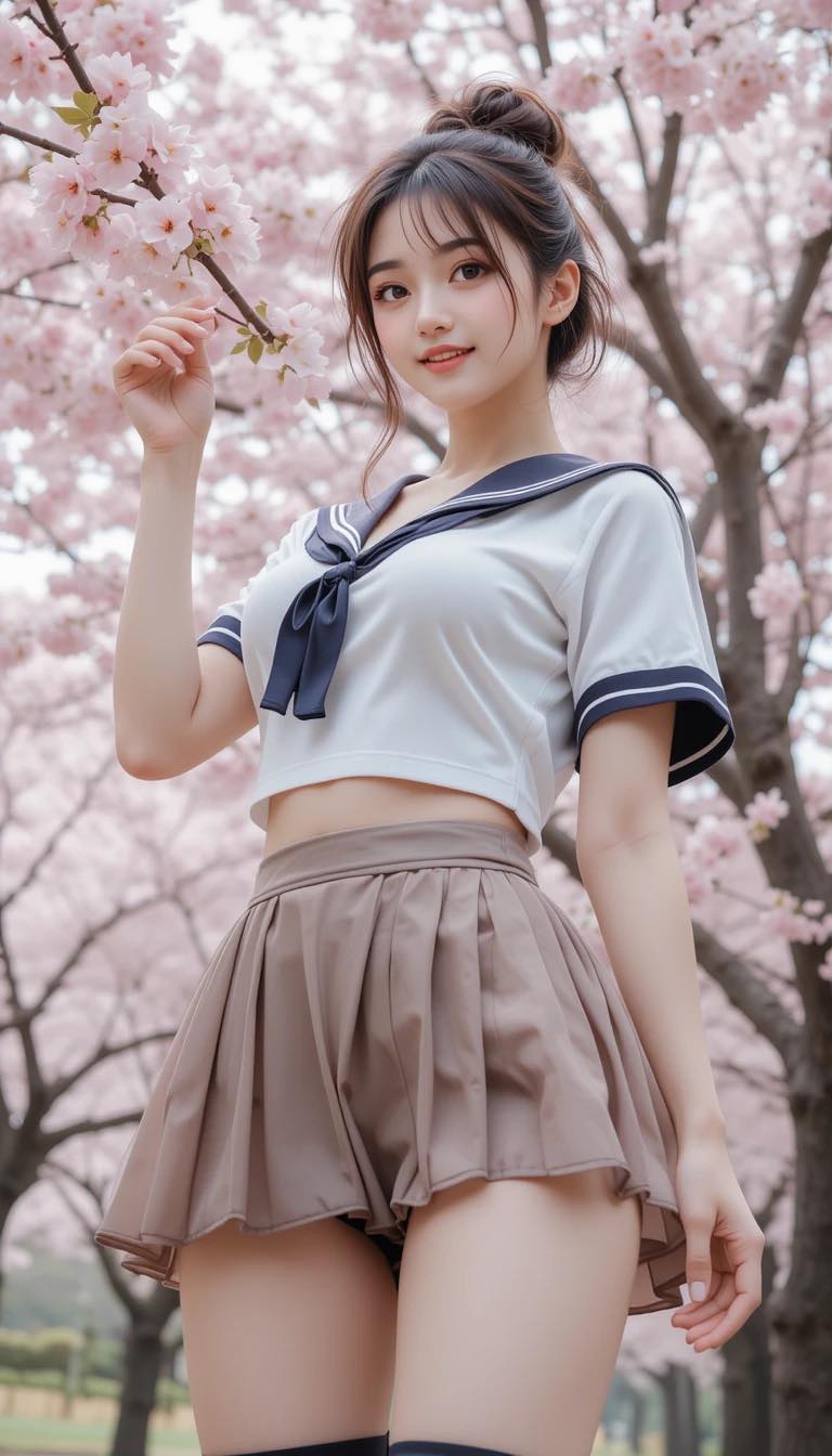 When the cherry blossoms bloom