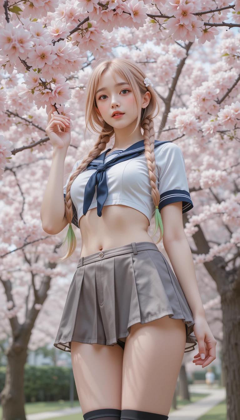 When the cherry blossoms bloom
