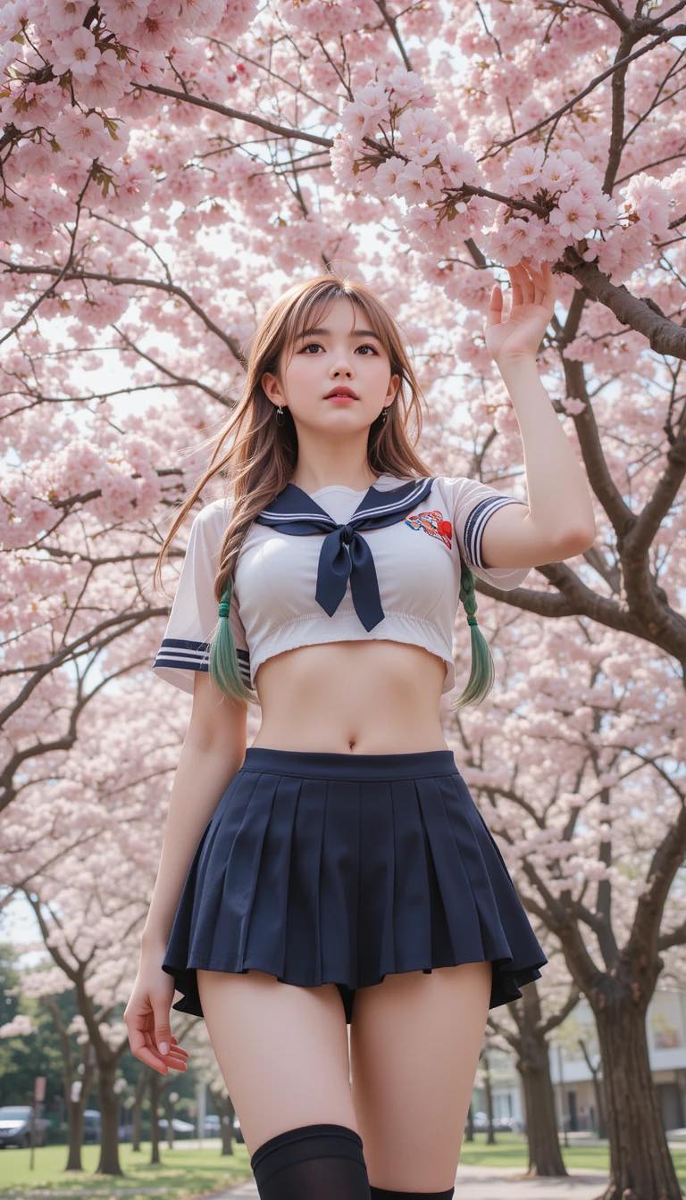 When the cherry blossoms bloom