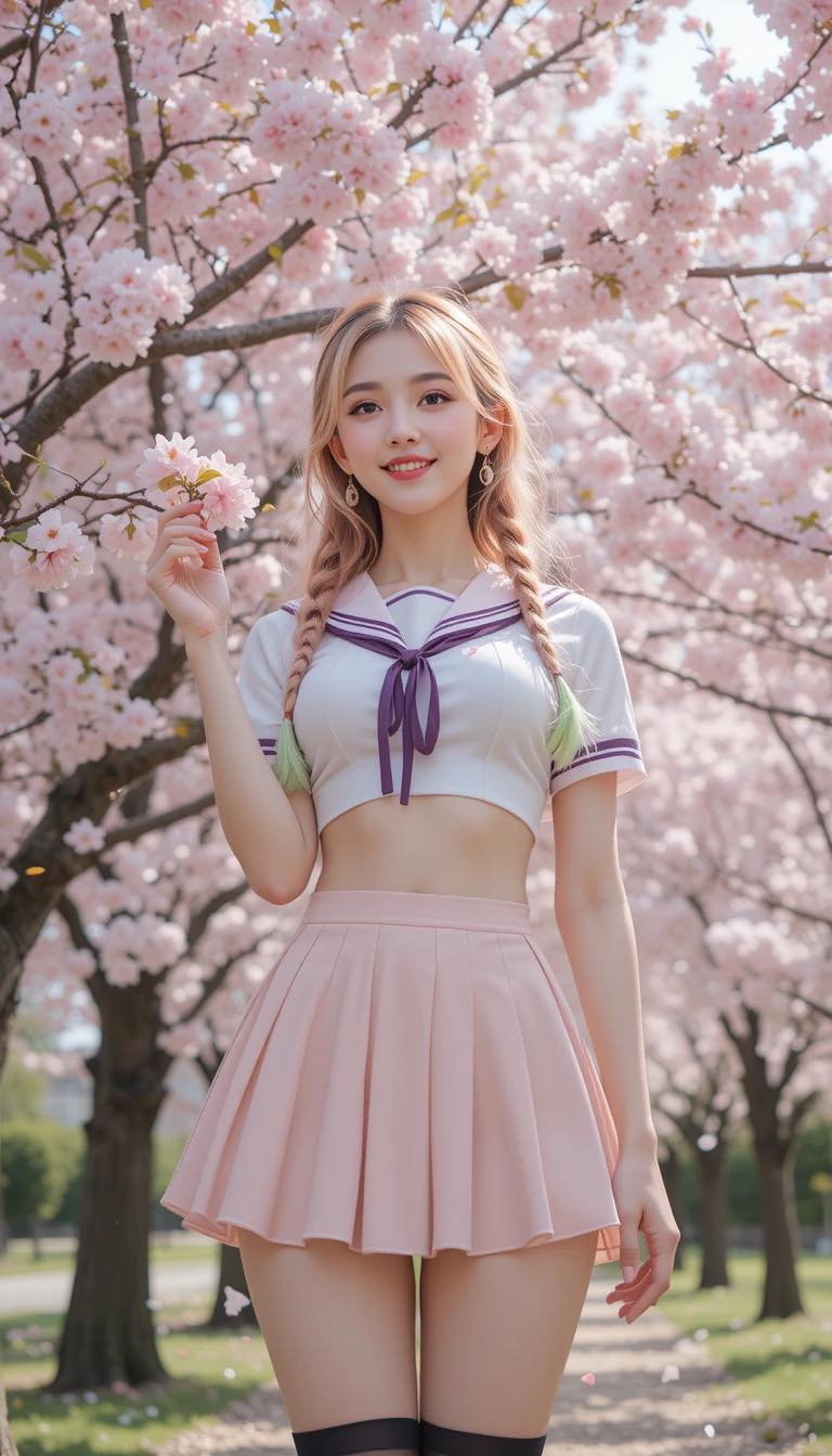 When the cherry blossoms bloom