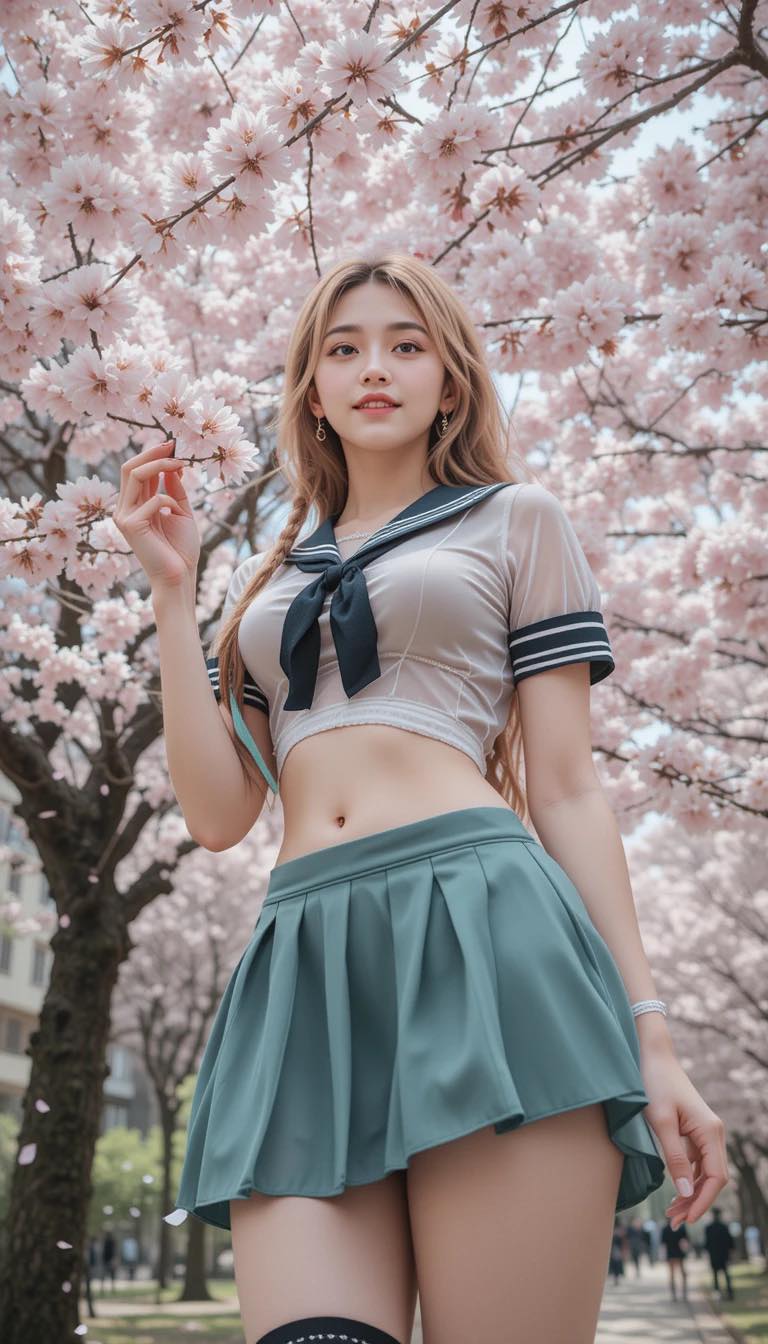 When the cherry blossoms bloom