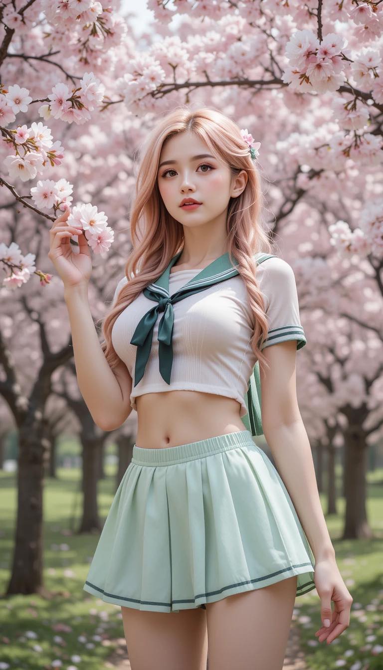 When the cherry blossoms bloom