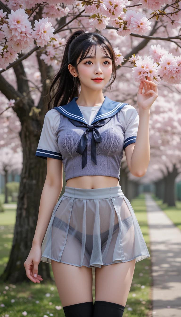 When the cherry blossoms bloom
