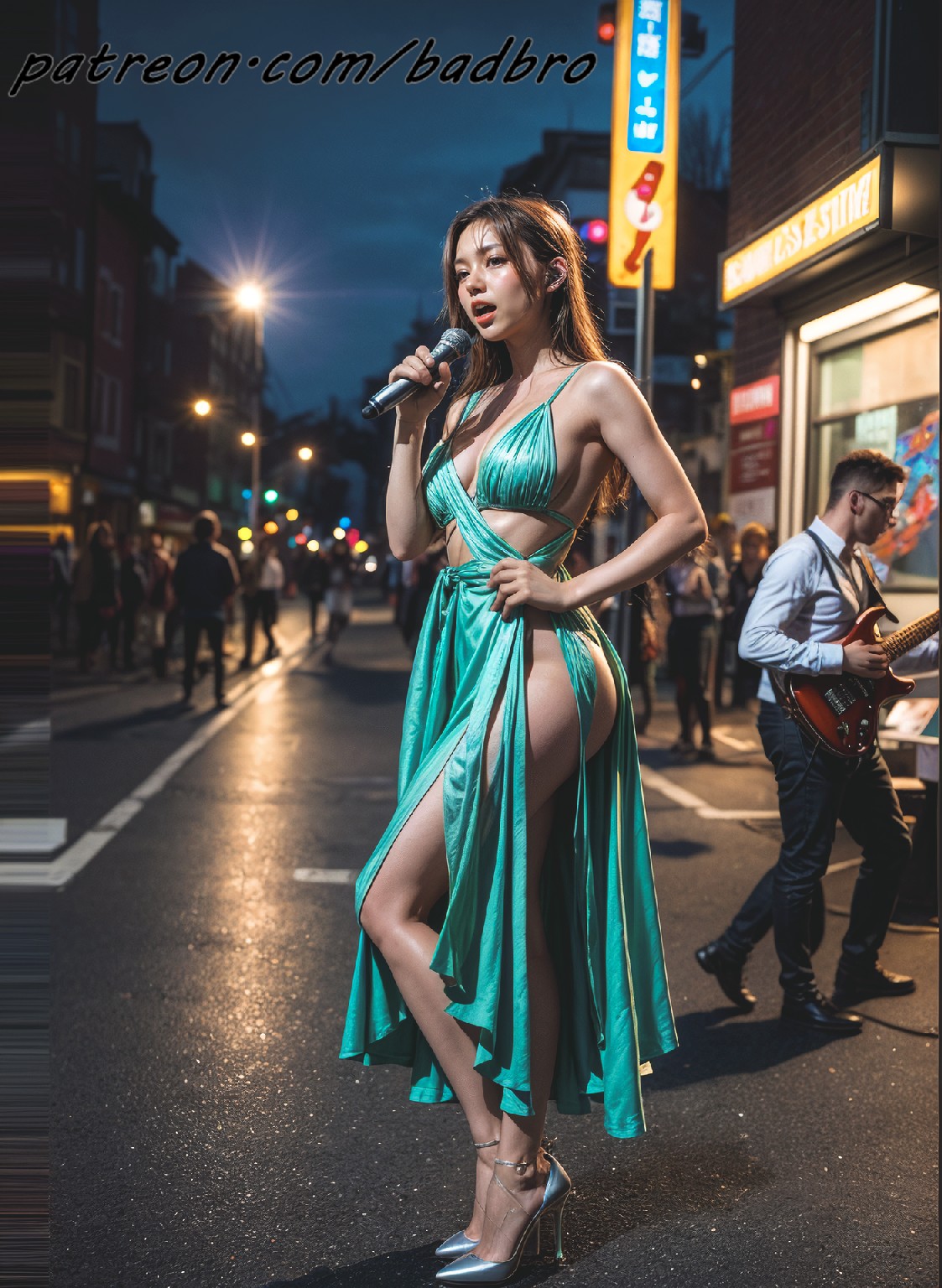 busking + girl2
