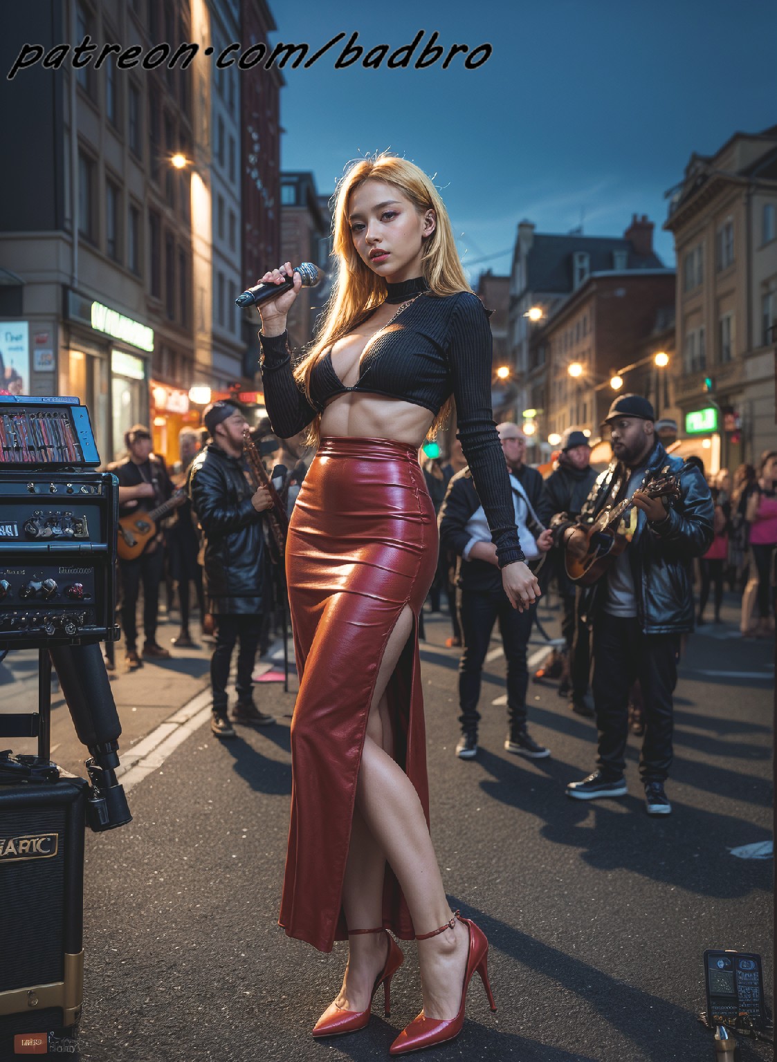 busking + girl2