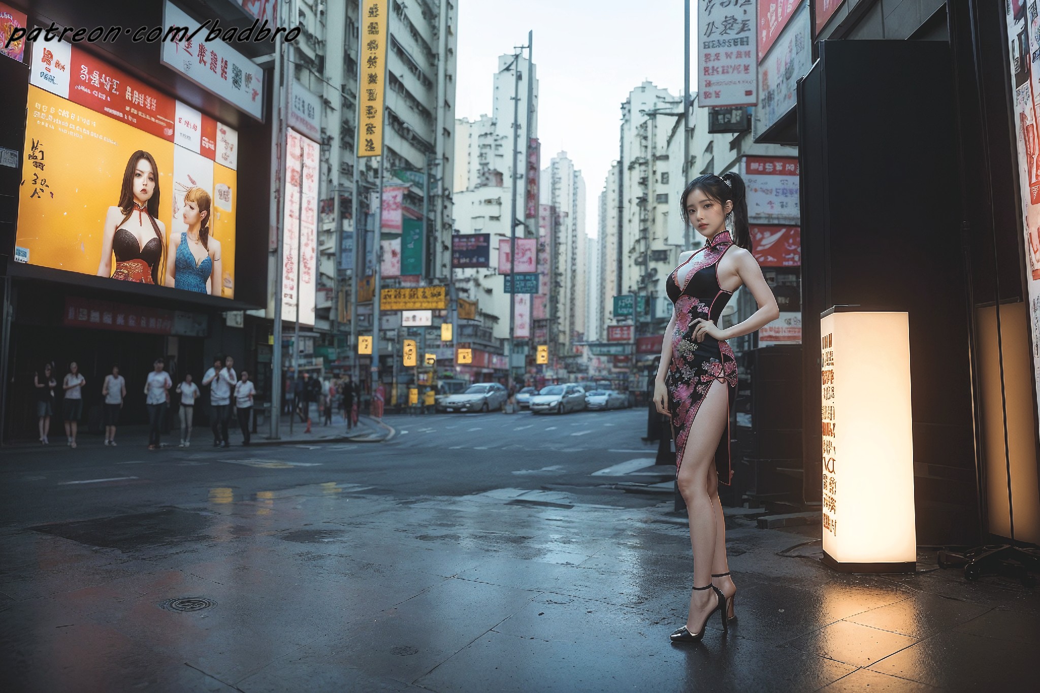 Hong + Kong + street + - + cheongsam, + hairy + pussy