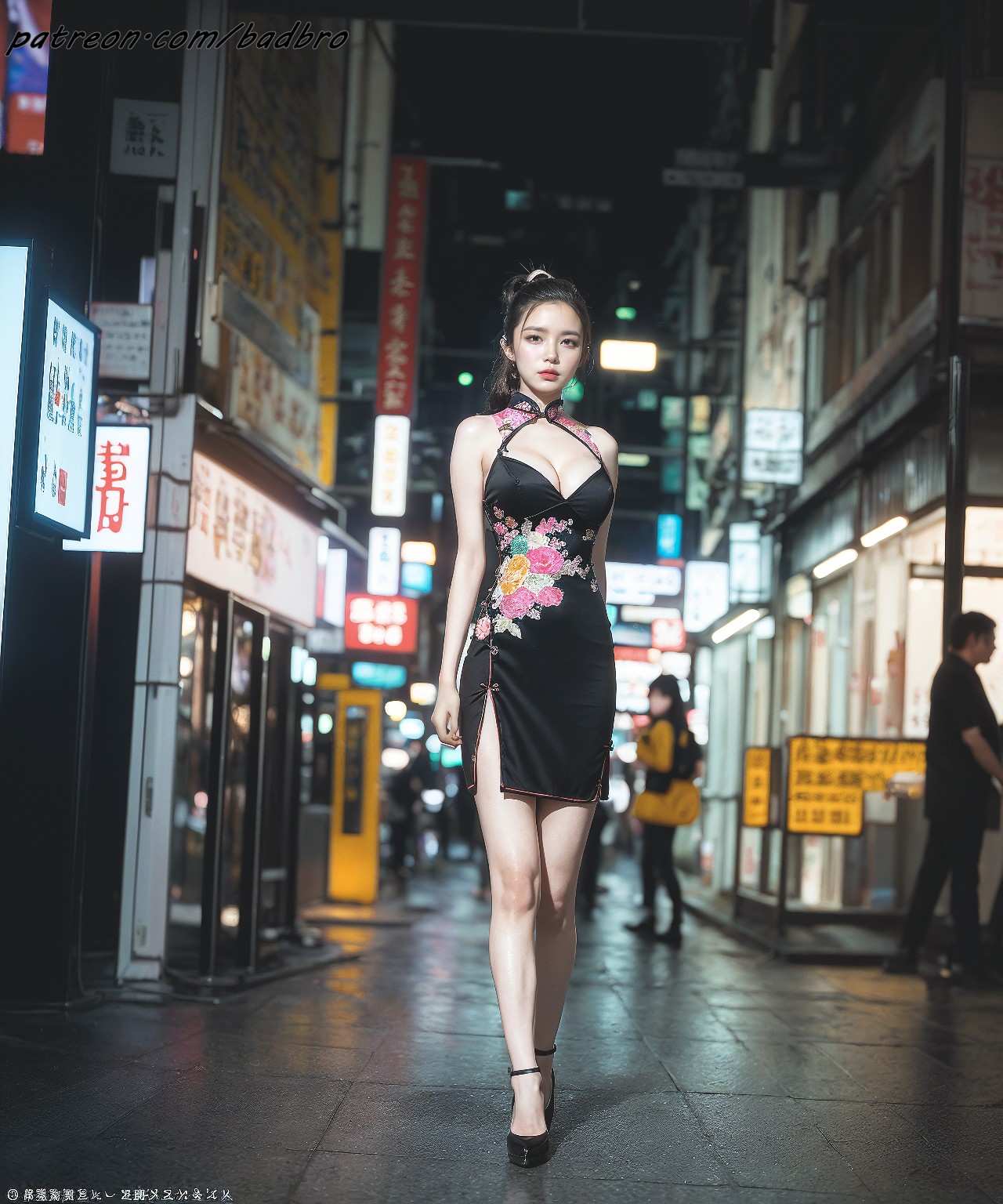 Hong + Kong + street + - + cheongsam, + hairy + pussy