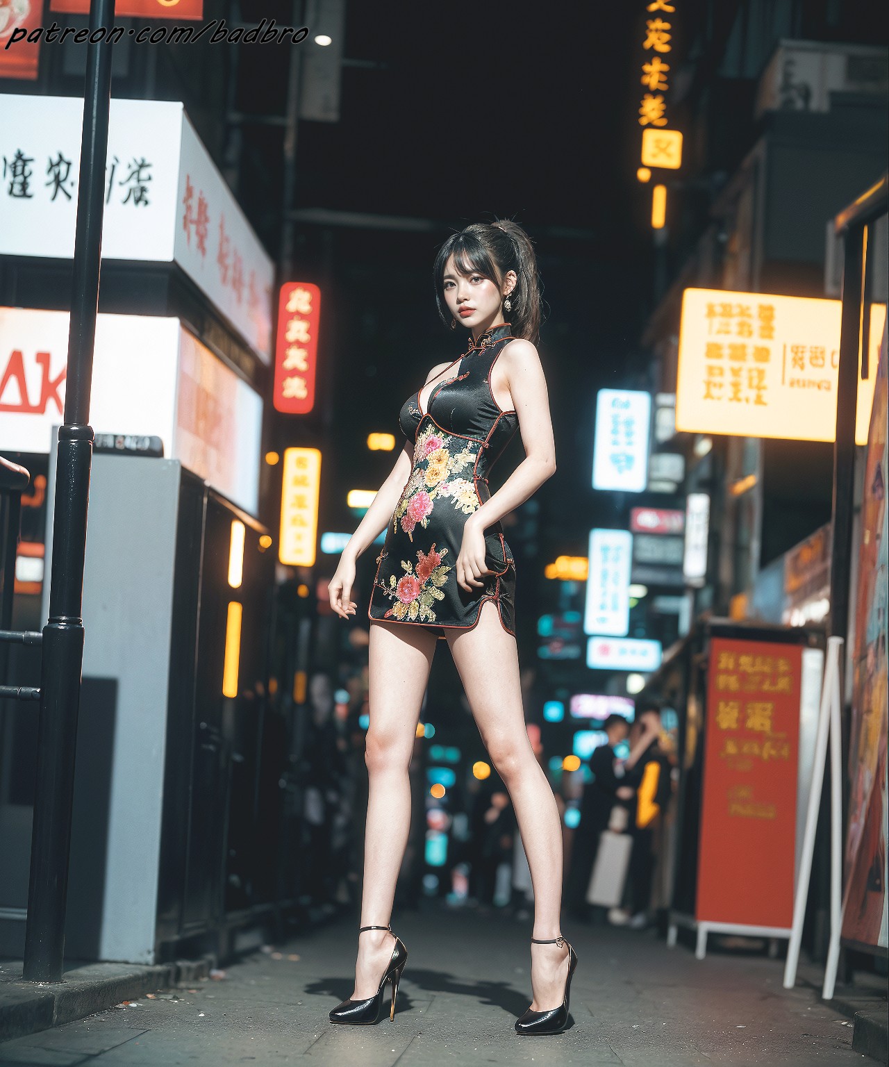 Hong + Kong + street + - + cheongsam, + hairy + pussy