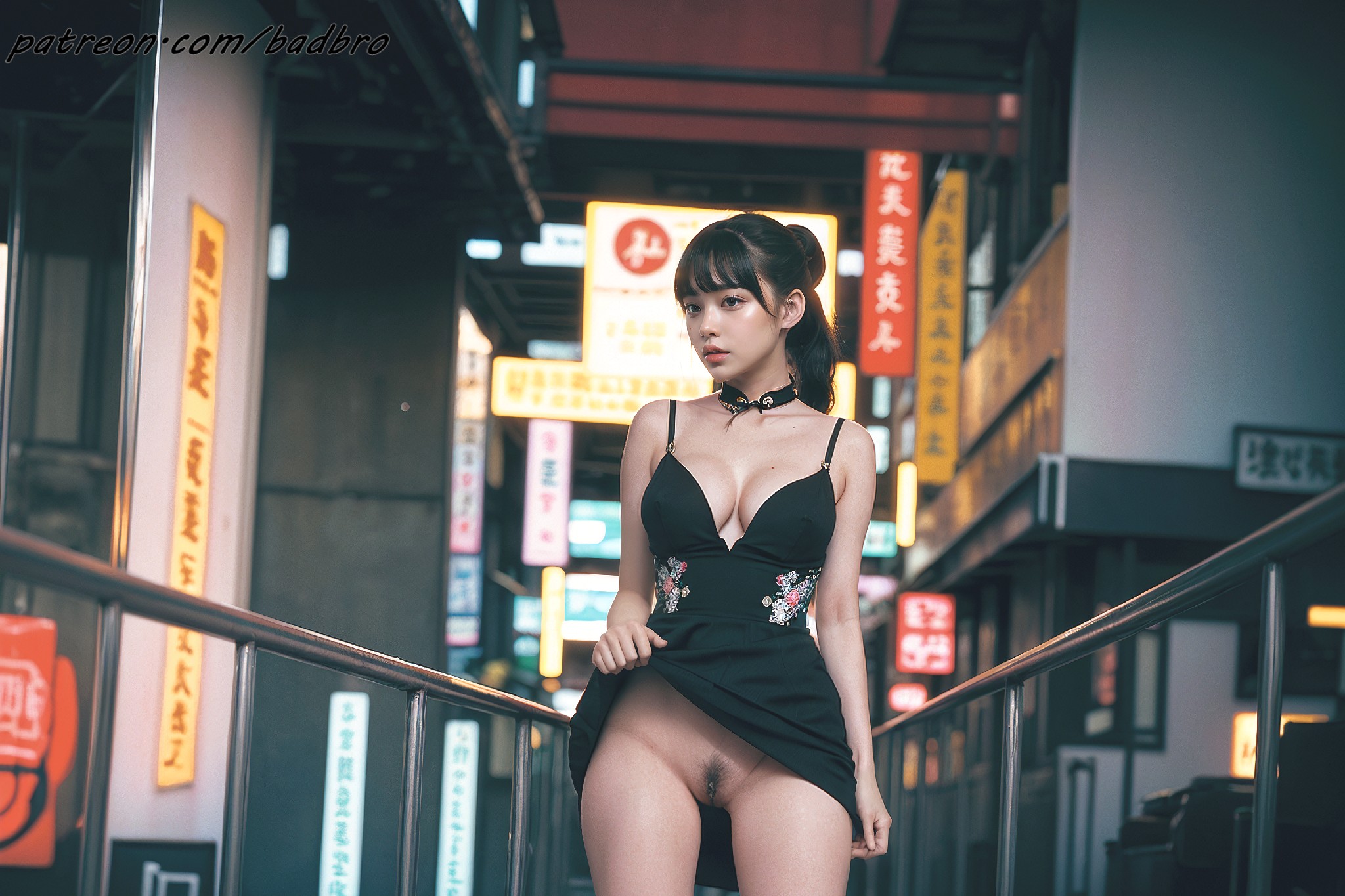 Hong + Kong + street + - + cheongsam, + hairy + pussy