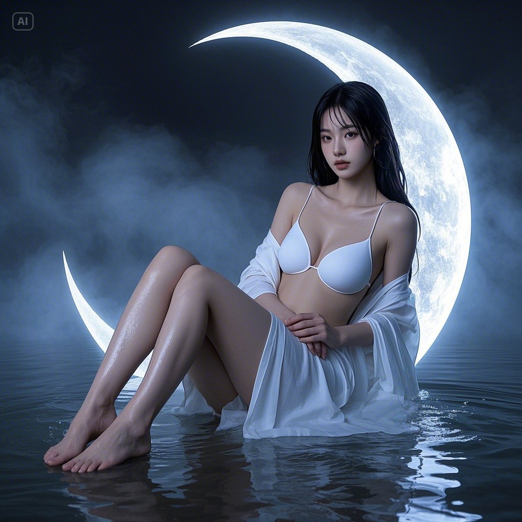 Between Water and Moon