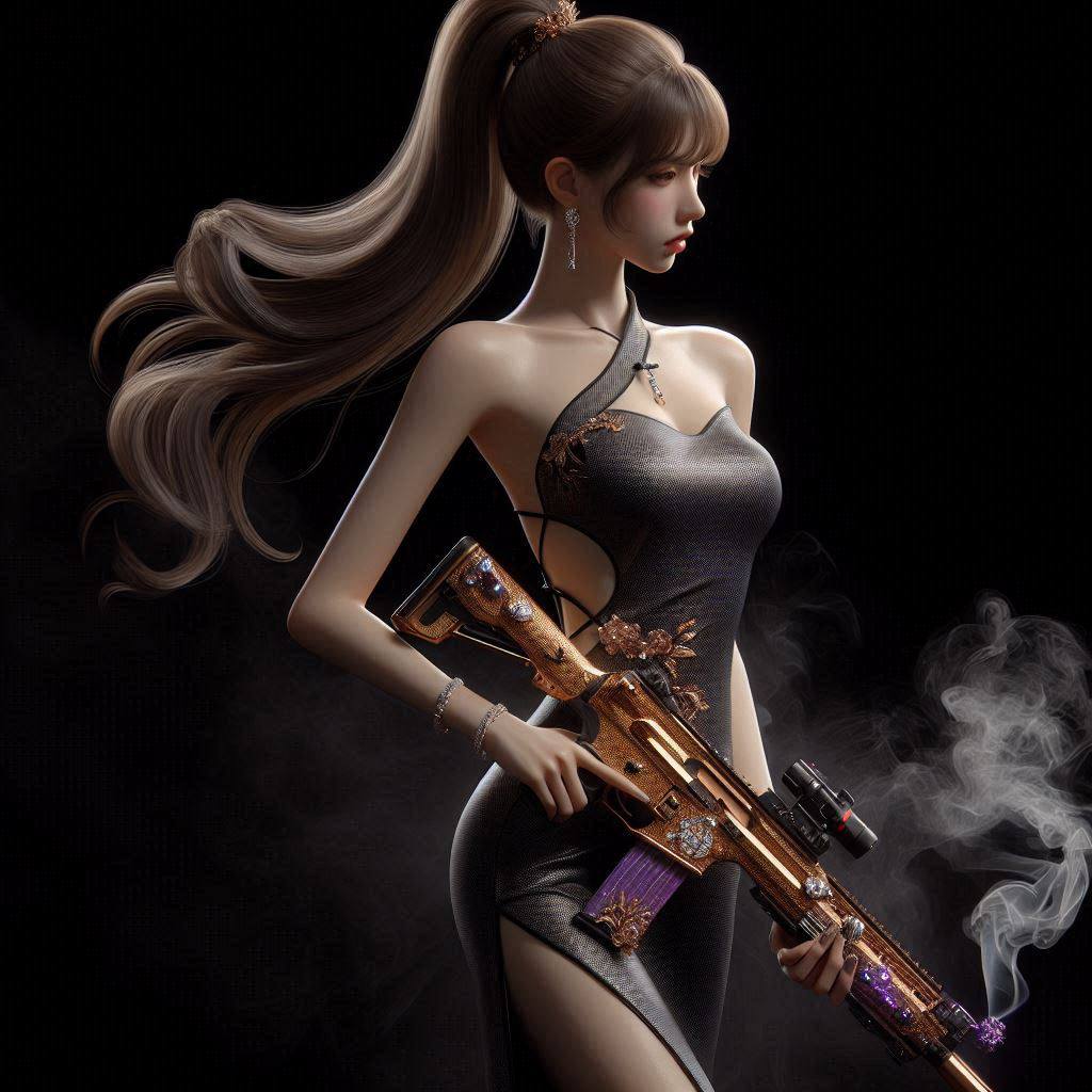Elegant Hunter in the Night
