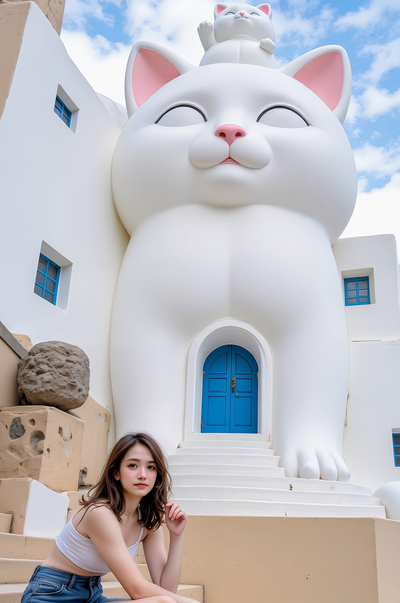 Cat Slate House