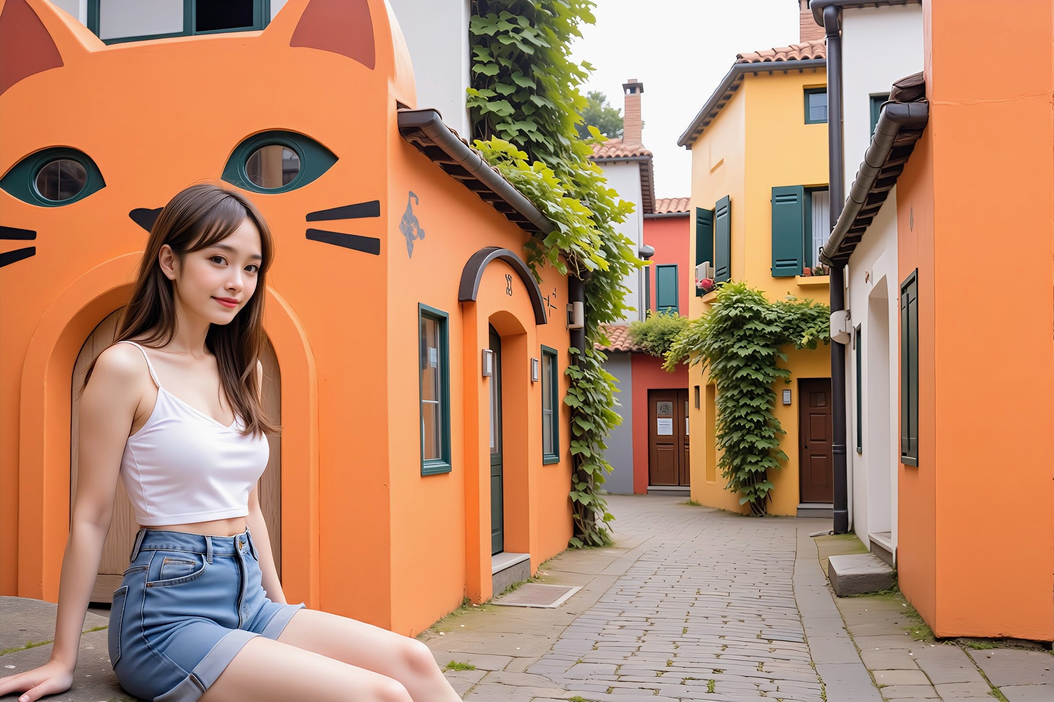 Cat Slate House