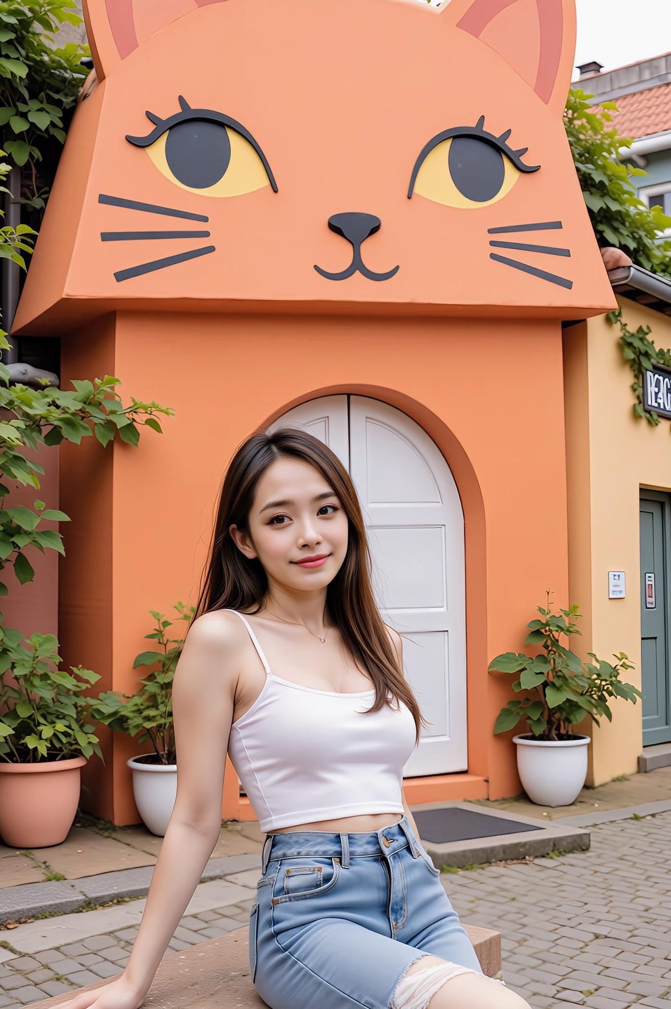 Cat Slate House