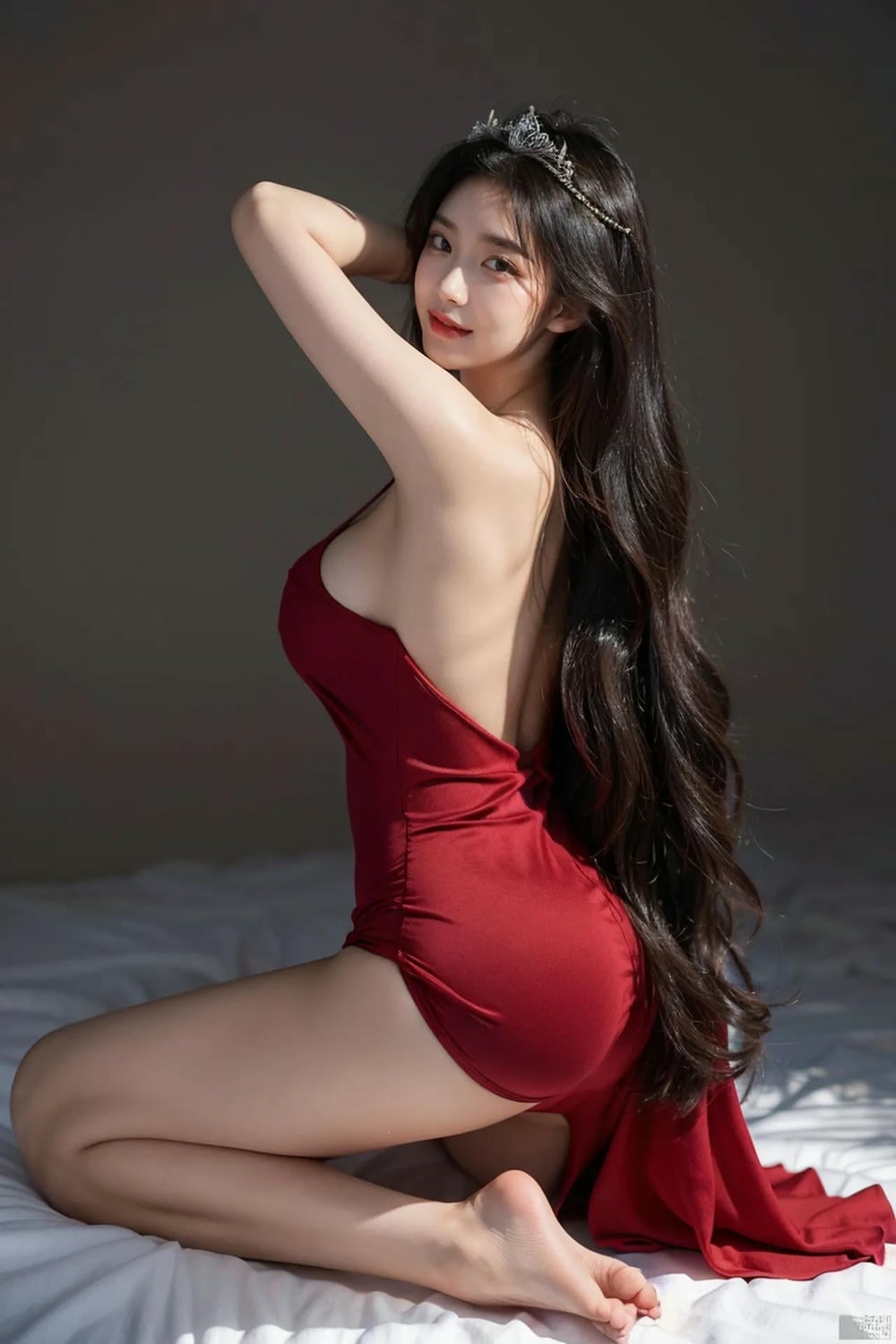 ★Patreon★ AI_Kaori - Beautiful Woman Wearing Tiara, Stylish Portrait - Part 1