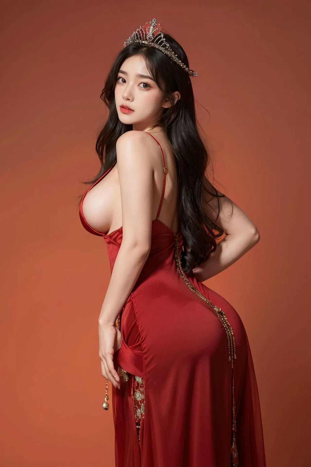 ★Patreon★ AI_Kaori - Beautiful Woman Wearing Tiara, Stylish Portrait - Part 1