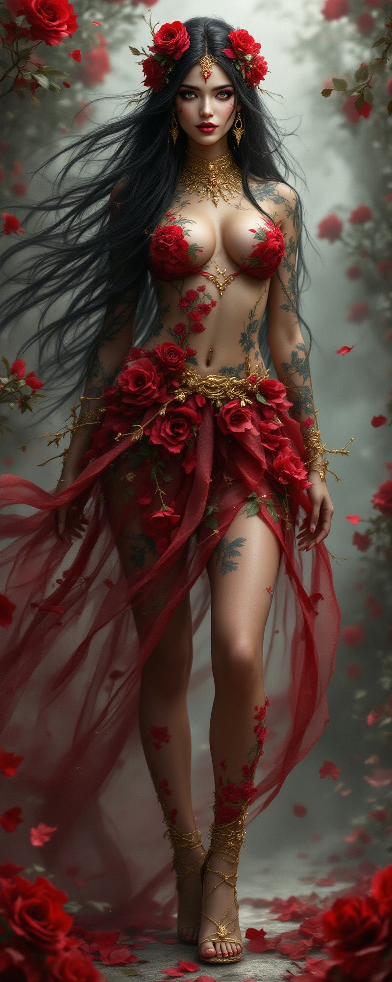 Goddess of the Sacred Rosary
