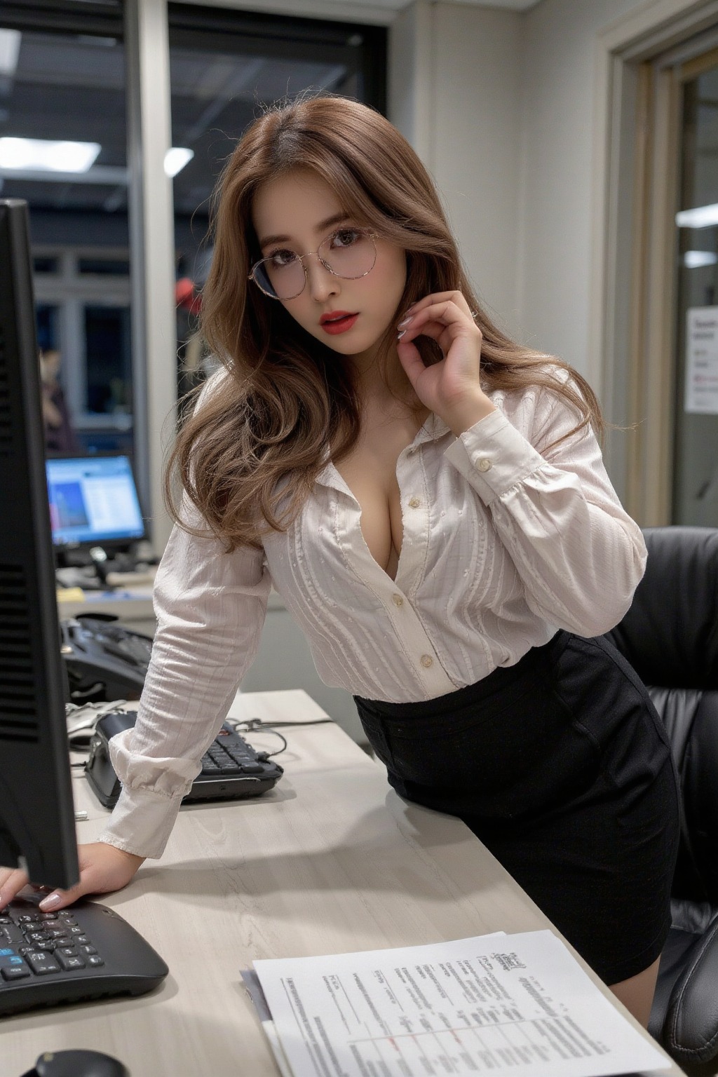 Sister working overtime at night