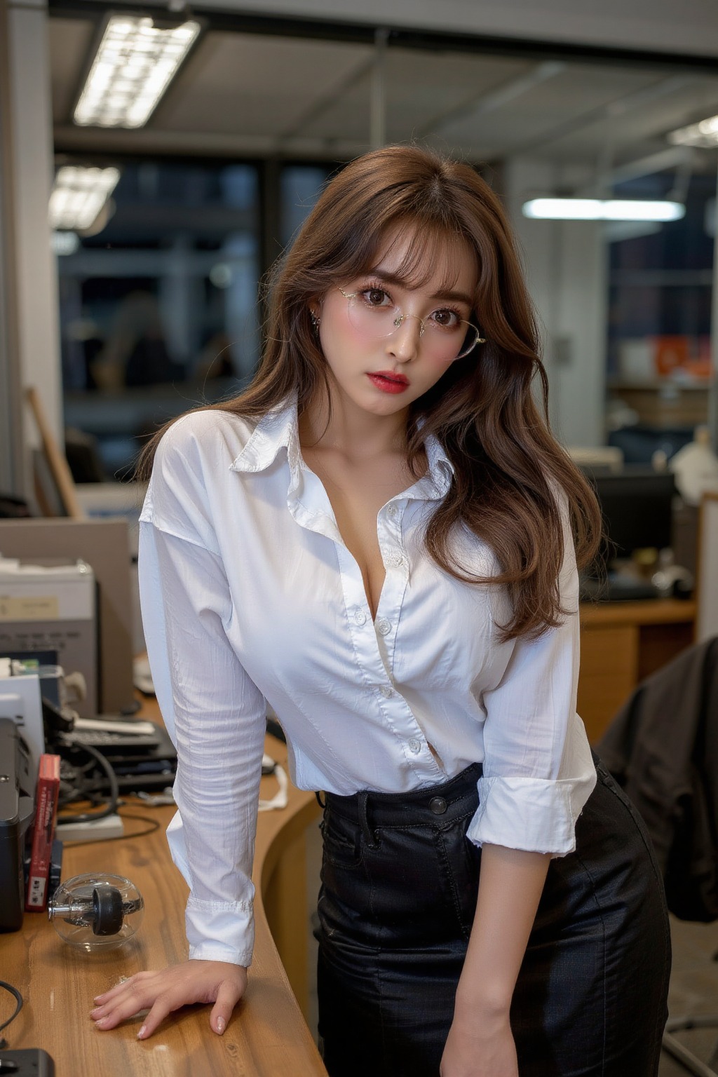 Sister working overtime at night