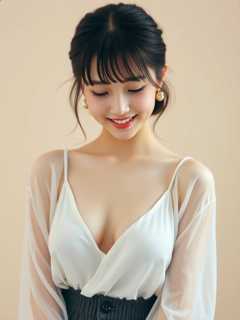 Elegant light shirt