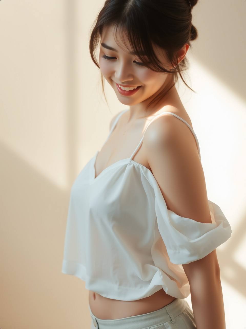Elegant light shirt