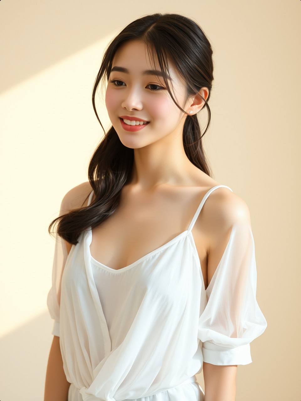 Elegant light shirt