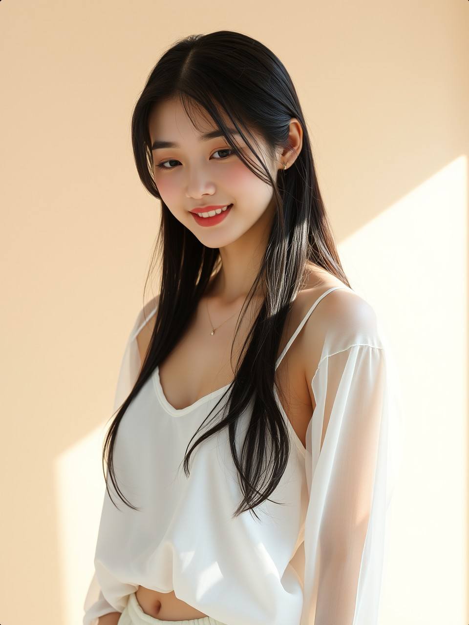 Elegant light shirt