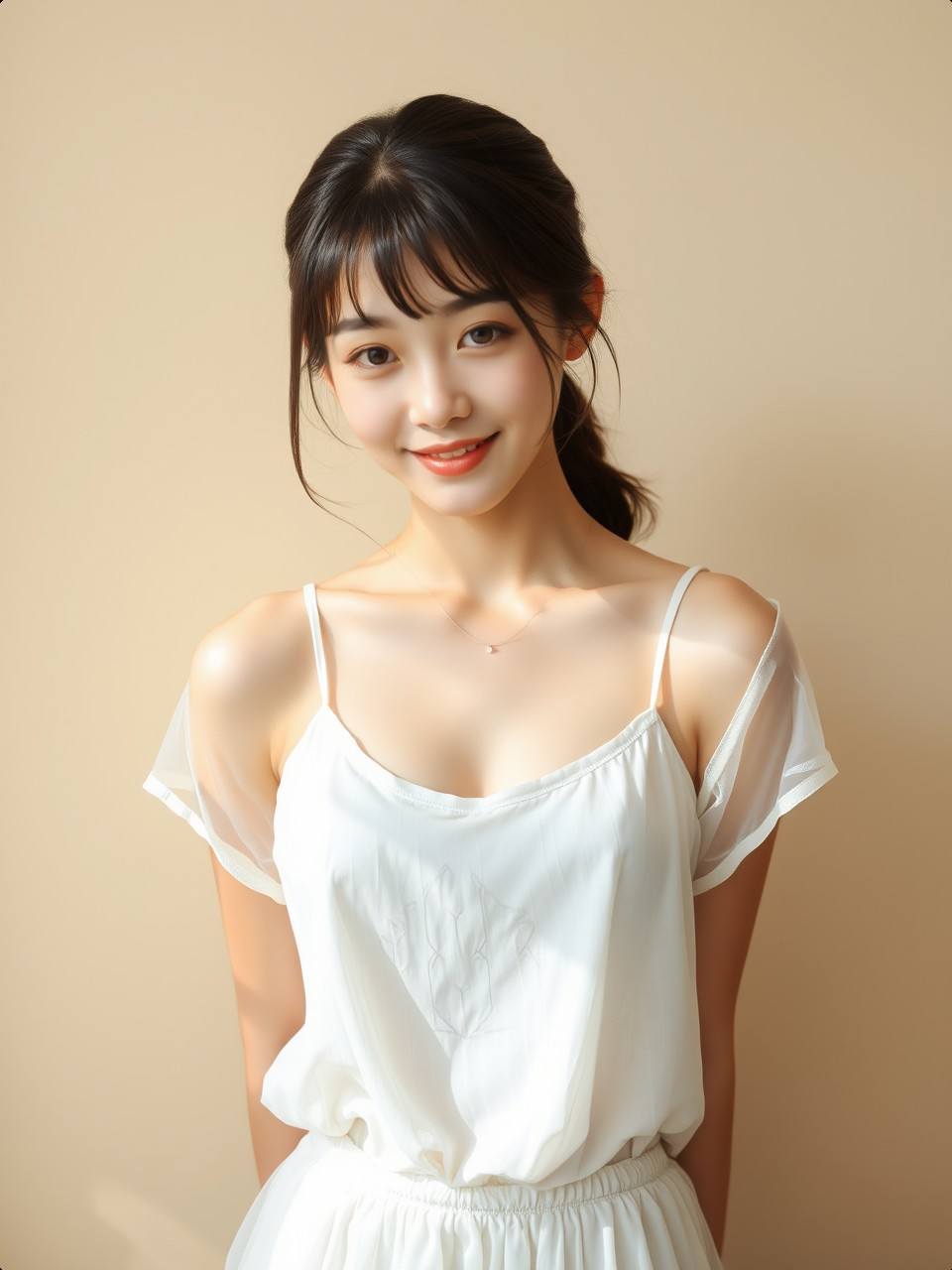 Elegant light shirt