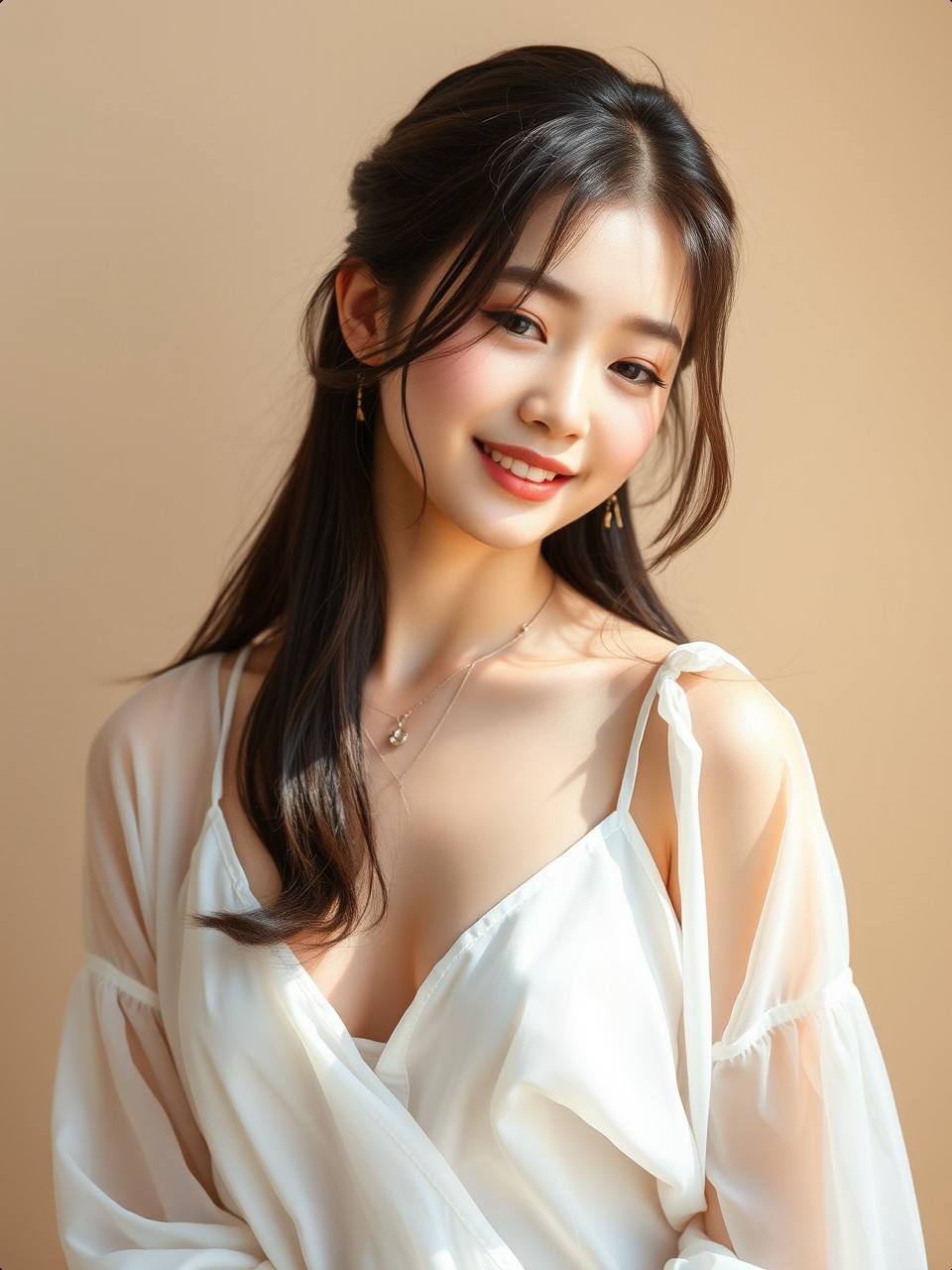 Elegant light shirt