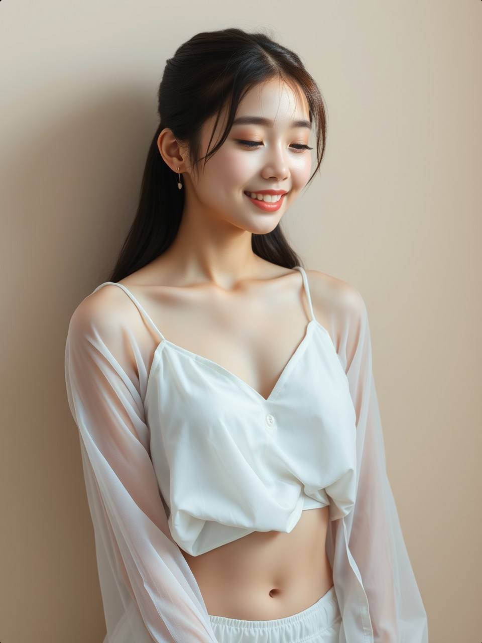 Elegant light shirt