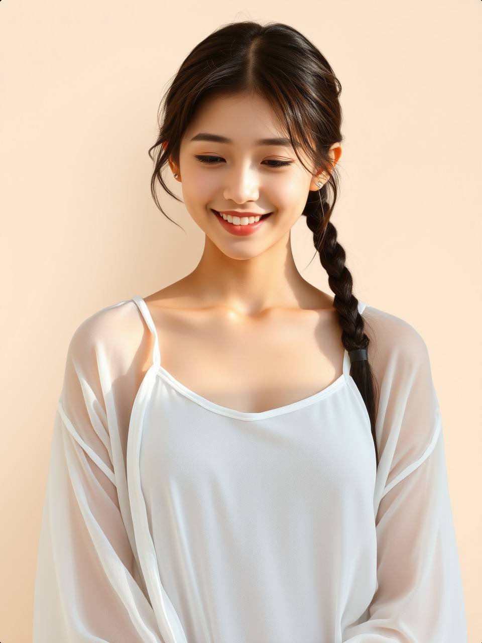 Elegant light shirt