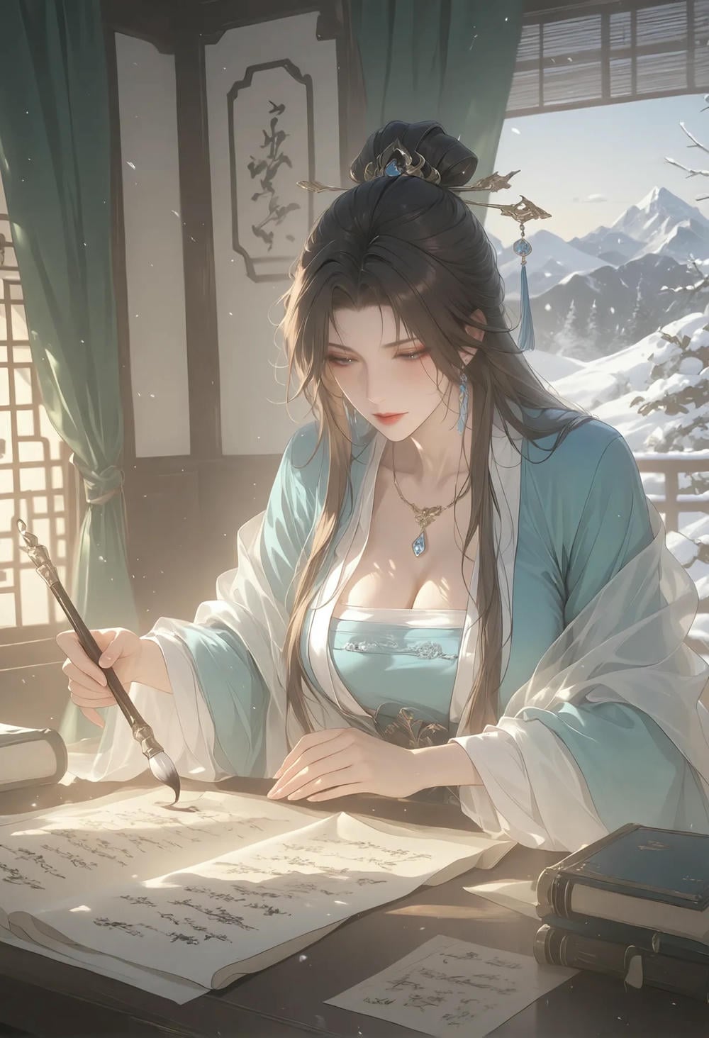 Beauty Book of Ancient Beauty Kangdong Xiaoqiao ~ Beauty Calligraphy of Ancient