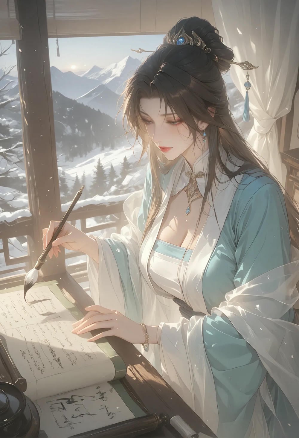 Beauty Book of Ancient Beauty Kangdong Xiaoqiao ~ Beauty Calligraphy of Ancient