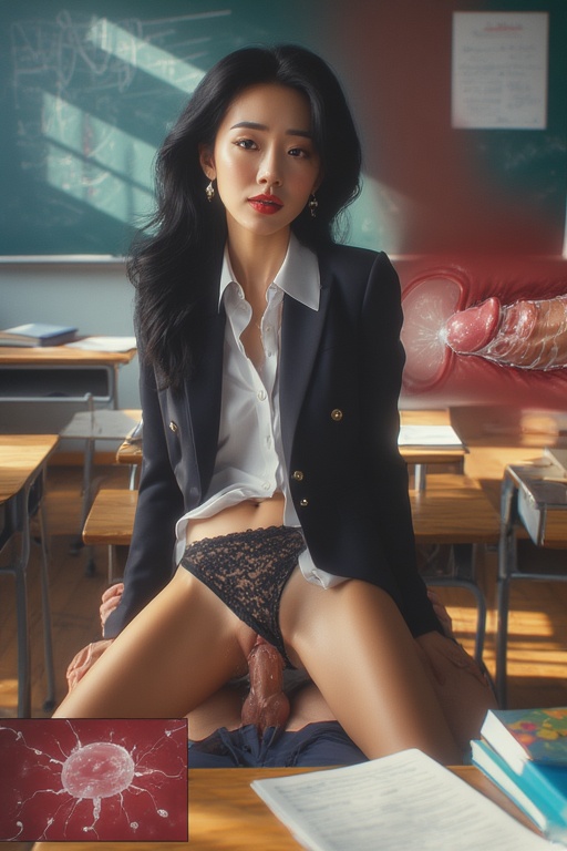 I couldn't help but get my substitute teacher pregnant.