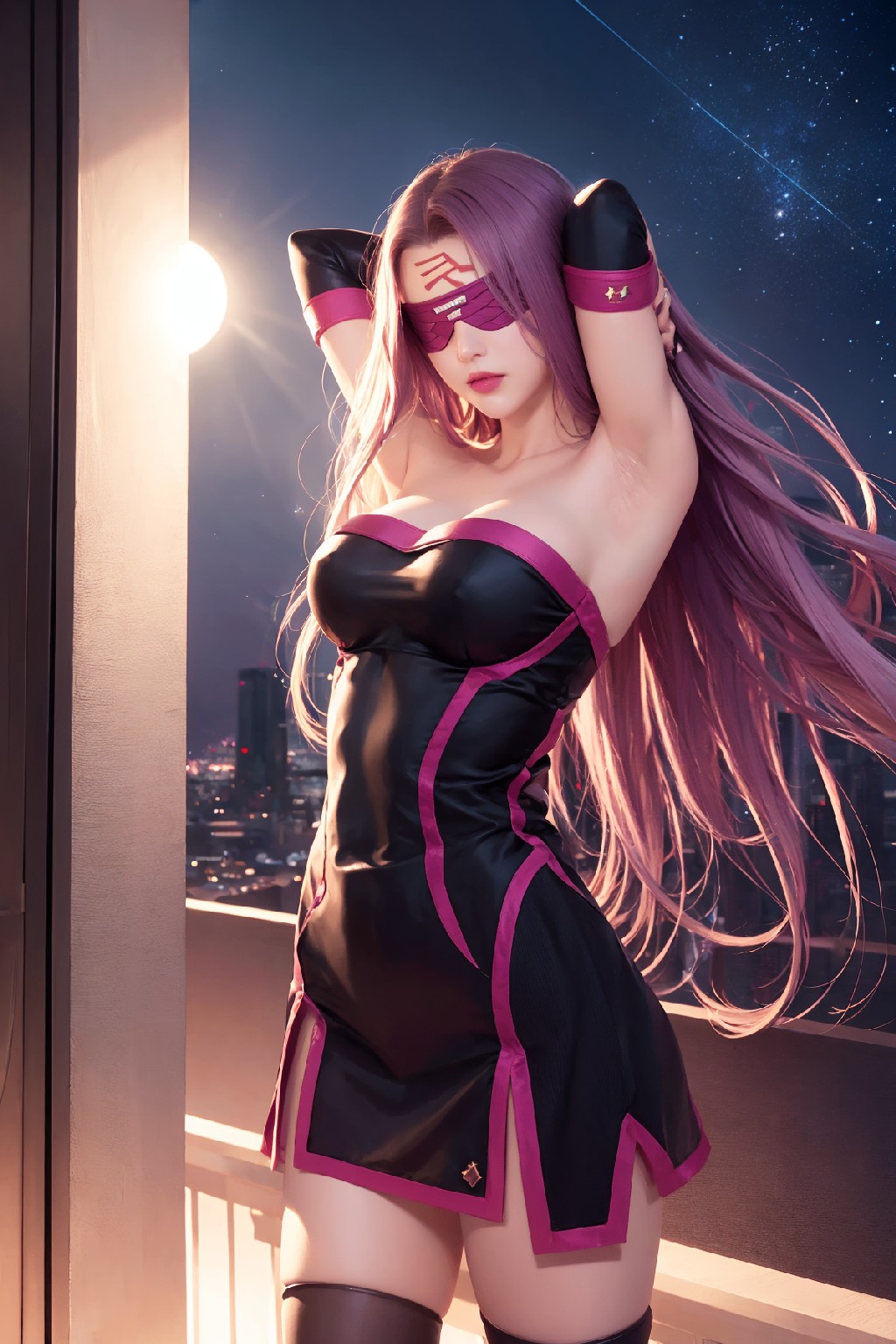 Fate-Medusa-blindfold